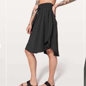 Lululemon The Everyday Skirt Black Size 4